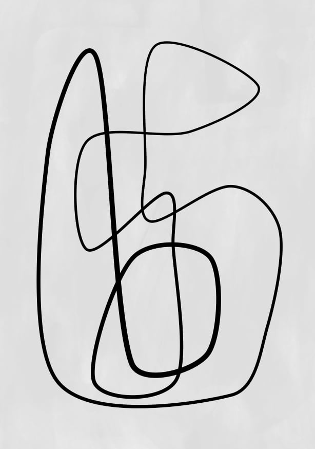Quadro Black White 32