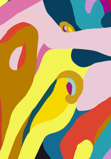 Quadro Block Colours no 1 - Obrah | Quadros e Posters para Transformar a Parede