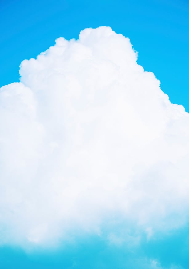 Quadro Blue Clouds III - Obrah | Quadros e Posters para Transformar a Parede