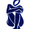 Quadro Blue Figure 1 - Obrah | Quadros e Posters para Transformar a Parede