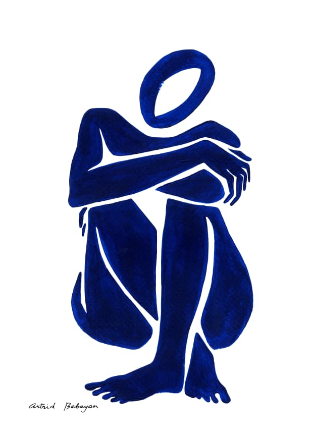 Quadro Blue Figure 1