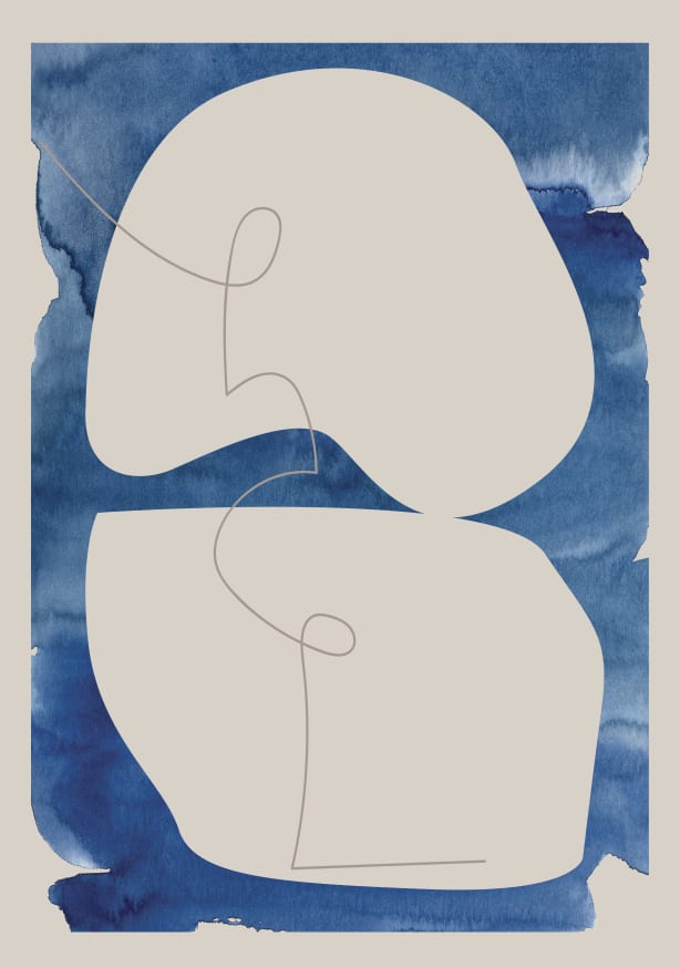 Quadro Blue Monday 2