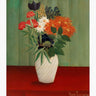 Quadro Bouquet of Flowers with China Asters and Tokyos By Rousseau - Obrah | Quadros e Posters para Transformar a Parede