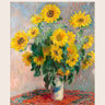 Quadro Bouquet of Sunflowers by Monet - Obrah | Quadros e Posters para Transformar a Parede