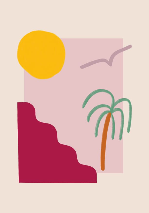 Quadro By the Sea