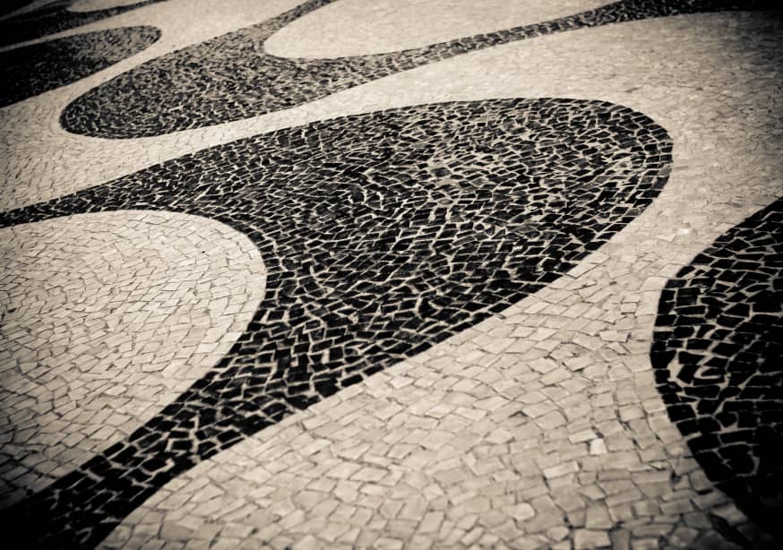 Quadro Calçadão de Copacabana - Obrah | Quadros e Posters para Transformar a Parede