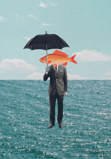 Quadro Can't Get Wet - Obrah | Quadros e Posters para Transformar a Parede