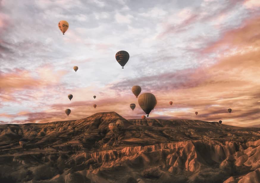 Quadro Cappodocia Hot Air Balloon by Ayse Yorgancilar - Obrah | Quadros e Posters para Transformar a Parede
