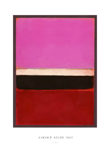 Quadro Colour Study no 2 - Obrah | Quadros e Posters para Transformar a Parede