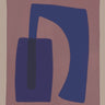 Quadro Composição Rosa E Azul 02 - Obrah | Quadros e Posters para Transformar a Parede