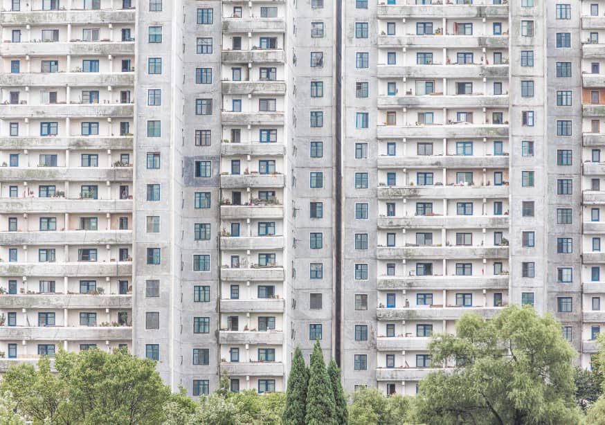 Quadro Apartments in North Korea