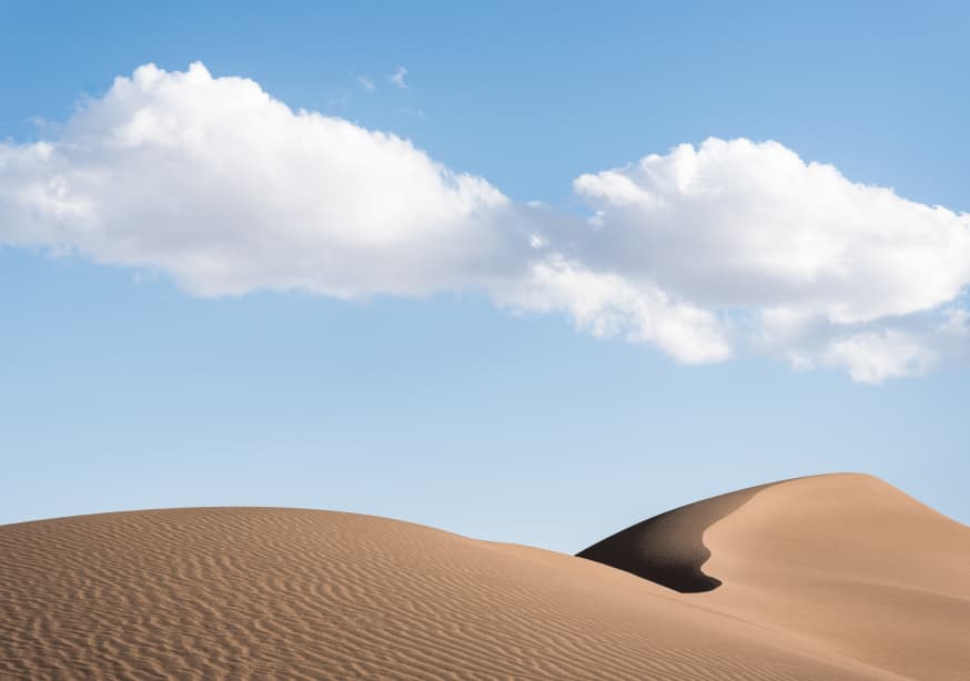 Quadro Clouds in the Desert