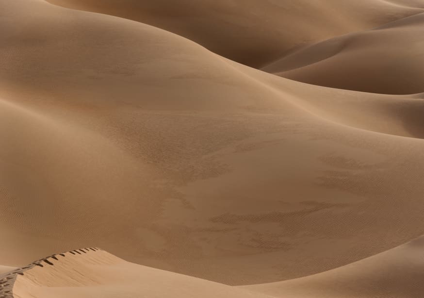 Quadro Footprints in the Desert