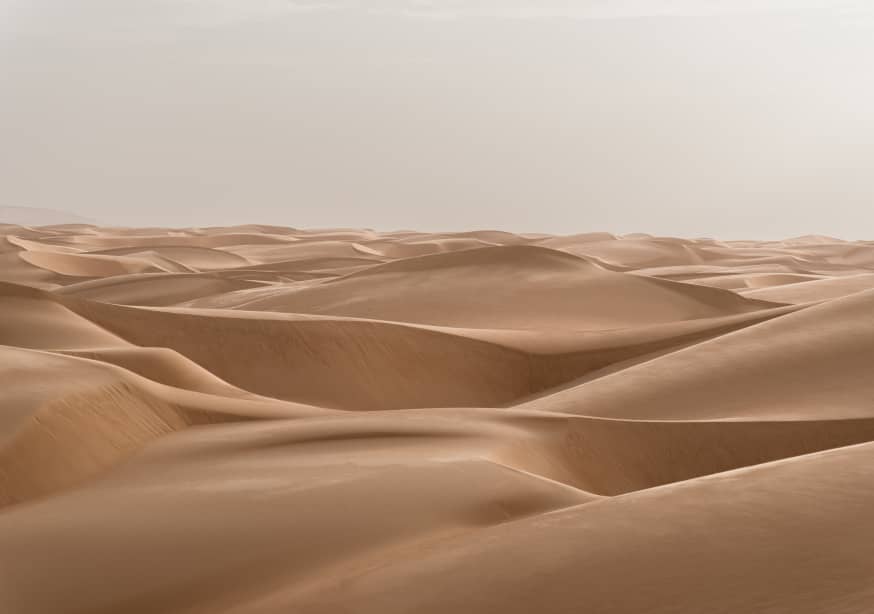 Quadro Sand Dunes in the Sahara