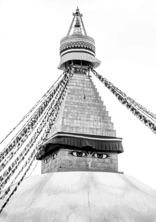 Quadro Stupa in Nepal