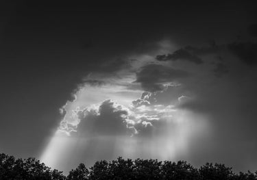 Quadro Sunset in the Cloud