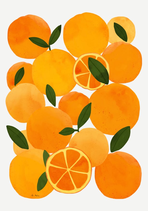 Quadro Oranges - Obrah | Quadros e Posters para Transformar a Parede