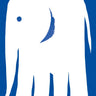 Quadro Elephant Blue - Obrah | Quadros e Posters para Transformar a Parede