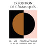 Quadro Exposition de Ceramiques 04 - Obrah | Quadros e Posters para Transformar a Parede
