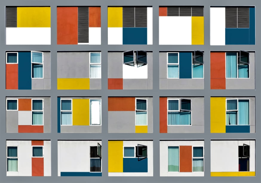 Quadro Facade by Downtown Los Angeles California By Arnon Orbach - Obrah | Quadros e Posters para Transformar a Parede