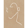 Quadro Face no. 3 Brown - Obrah | Quadros e Posters para Transformar a Parede