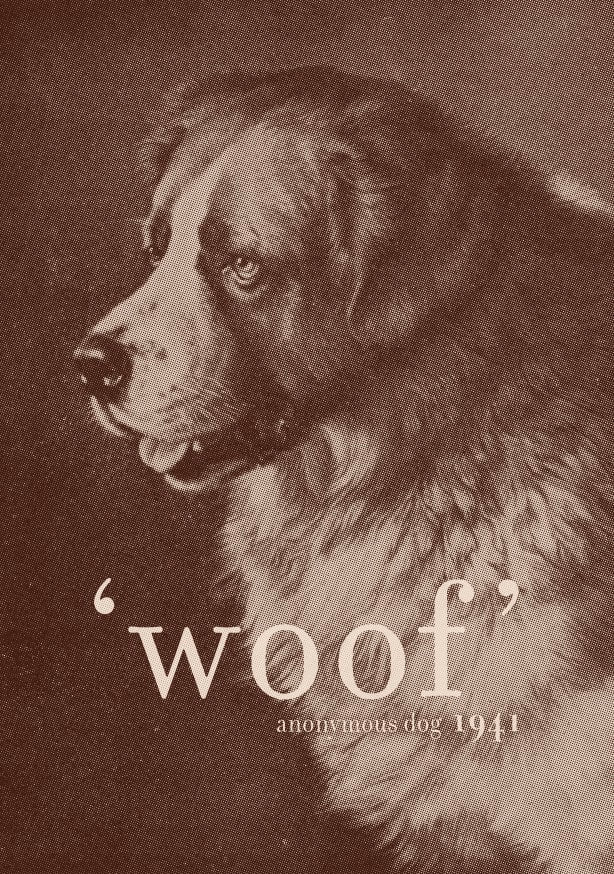 Quadro Famous Quote Dog - Obrah | Quadros e Posters para Transformar a Parede
