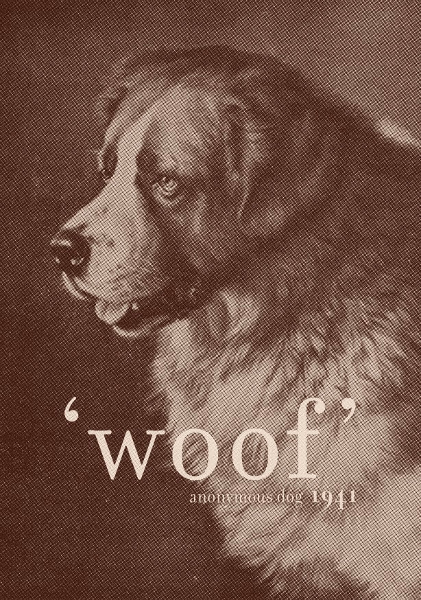 Quadro Famous Quote Dog
