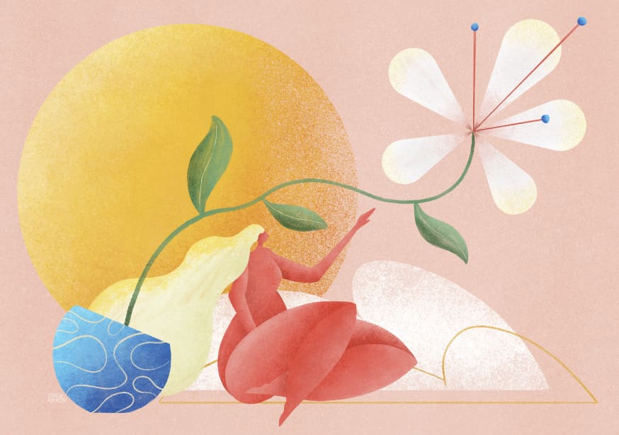 Quadro Flor Branca