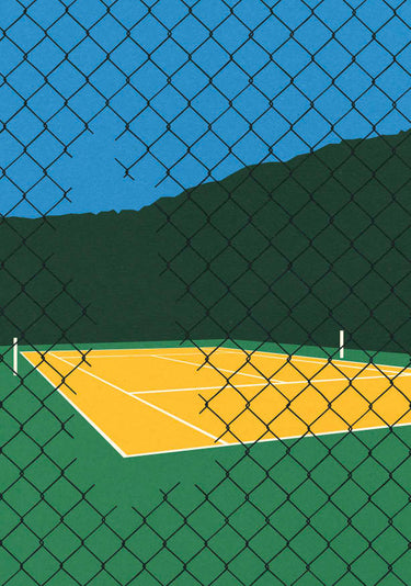 Quadro Forest Hills Tennis Club - Obrah | Quadros e Posters para Transformar a Parede