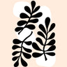 Quadro Frond - Black Leaves - Obrah | Quadros e Posters para Transformar a Parede