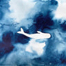 Quadro Baleia Branca Fundo Aquarela - Obrah | Quadros e Posters para Transformar a Parede