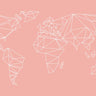 Quadro Geometrical World - Blush - Obrah | Quadros e Posters para Transformar a Parede