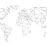 Quadro Geometrical World White - Obrah | Quadros e Posters para Transformar a Parede