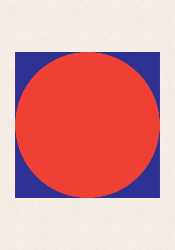 Quadro Geometric Shapes Circle - Obrah | Quadros e Posters para Transformar a Parede