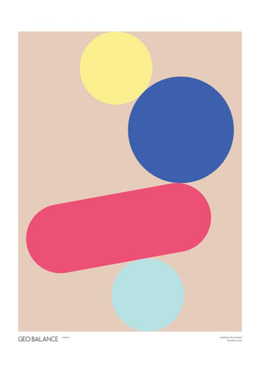 Quadro Geo Balance Candy 2 - Obrah | Quadros e Posters para Transformar a Parede