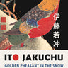 Quadro Golden Pheasant in the Snow - Obrah | Quadros e Posters para Transformar a Parede