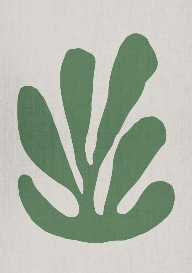 Quadro Green Leaf - Obrah | Quadros e Posters para Transformar a Parede