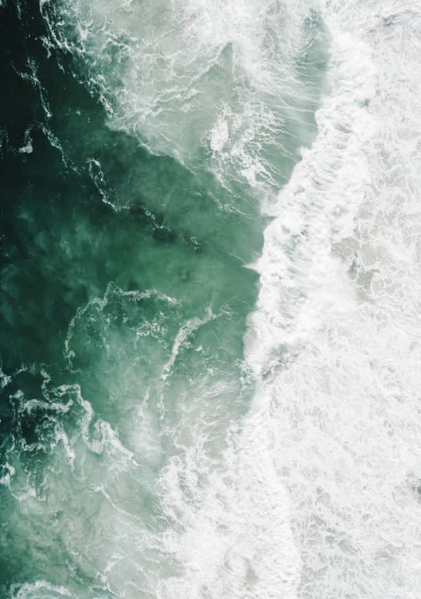 Quadro Green Sea #4