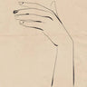 Quadro Hand on Vintage Paper - Obrah | Quadros e Posters para Transformar a Parede