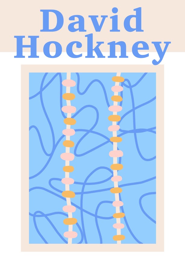 Quadro Hockney - Obrah | Quadros e Posters para Transformar a Parede