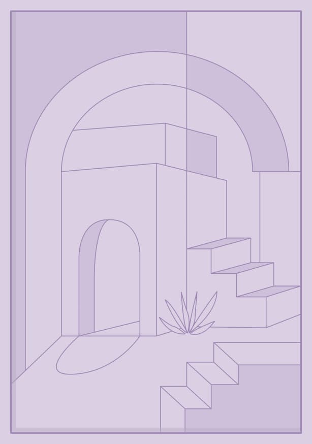 Quadro Horizons Collection Lilac