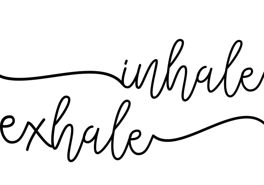 Quadro Inhale X Exhale