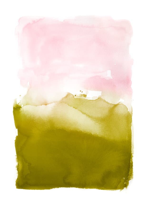 Quadro Pink Green Abstract2