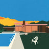 Quadro Kaufmann Desert House Poolside - Obrah | Quadros e Posters para Transformar a Parede