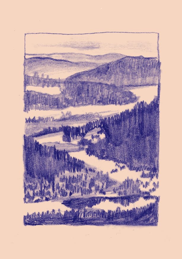 Quadro La Vallee Des Lacs - Obrah | Quadros e Posters para Transformar a Parede