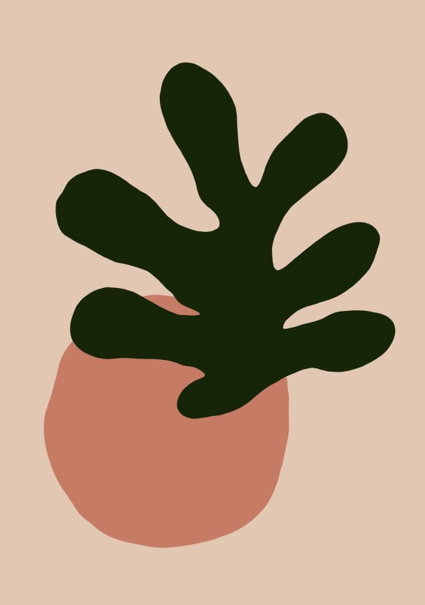 Quadro Leaf Plant - Obrah | Quadros e Posters para Transformar a Parede