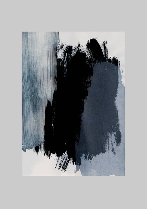 Quadro Abstract Brush Strokes 15