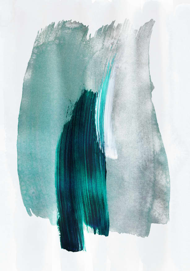 Quadro Abstract Brush Strokes 19
