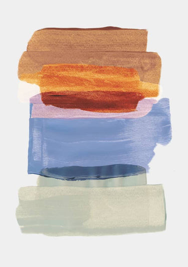 Quadro Abstract Brush Strokes 49
