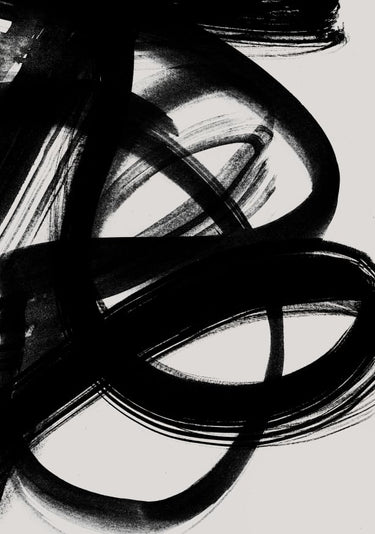 Quadro Abstract Brush Strokes 5